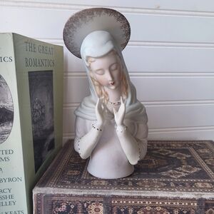 Vintage Lefton Virgin Mary statue